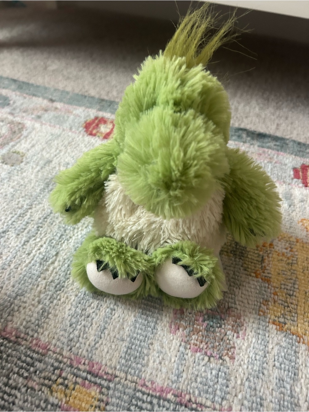 Intelex Warmies Microwavable Plush 13" Green Dinosaur - Picture 5 of 5